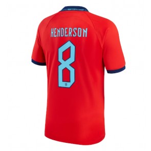 Engleska Jordan Henderson #8 Gostujuci Dres SP 2022 Kratak Rukavima